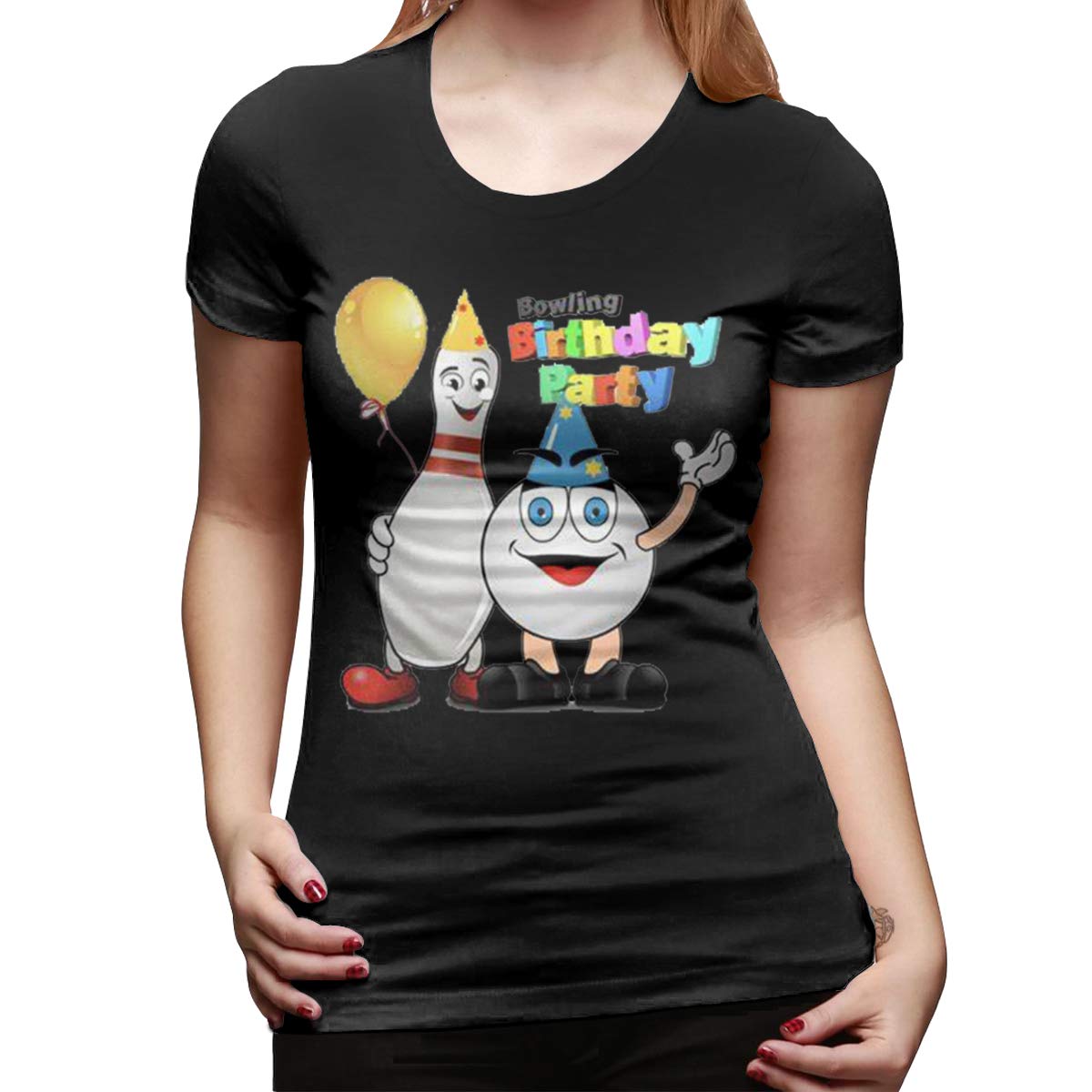 Perfectmeet Bowling Birthday Retro Style Bowling Birthday T-shirt