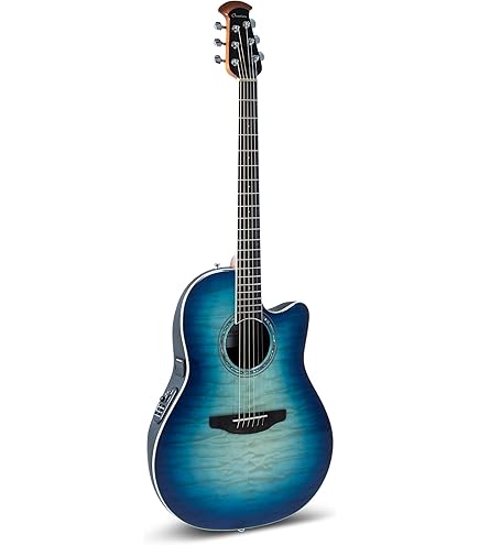 Amazon.com: Ovation Ultra E-Acoustic Guitar 1516YS Mid/Non