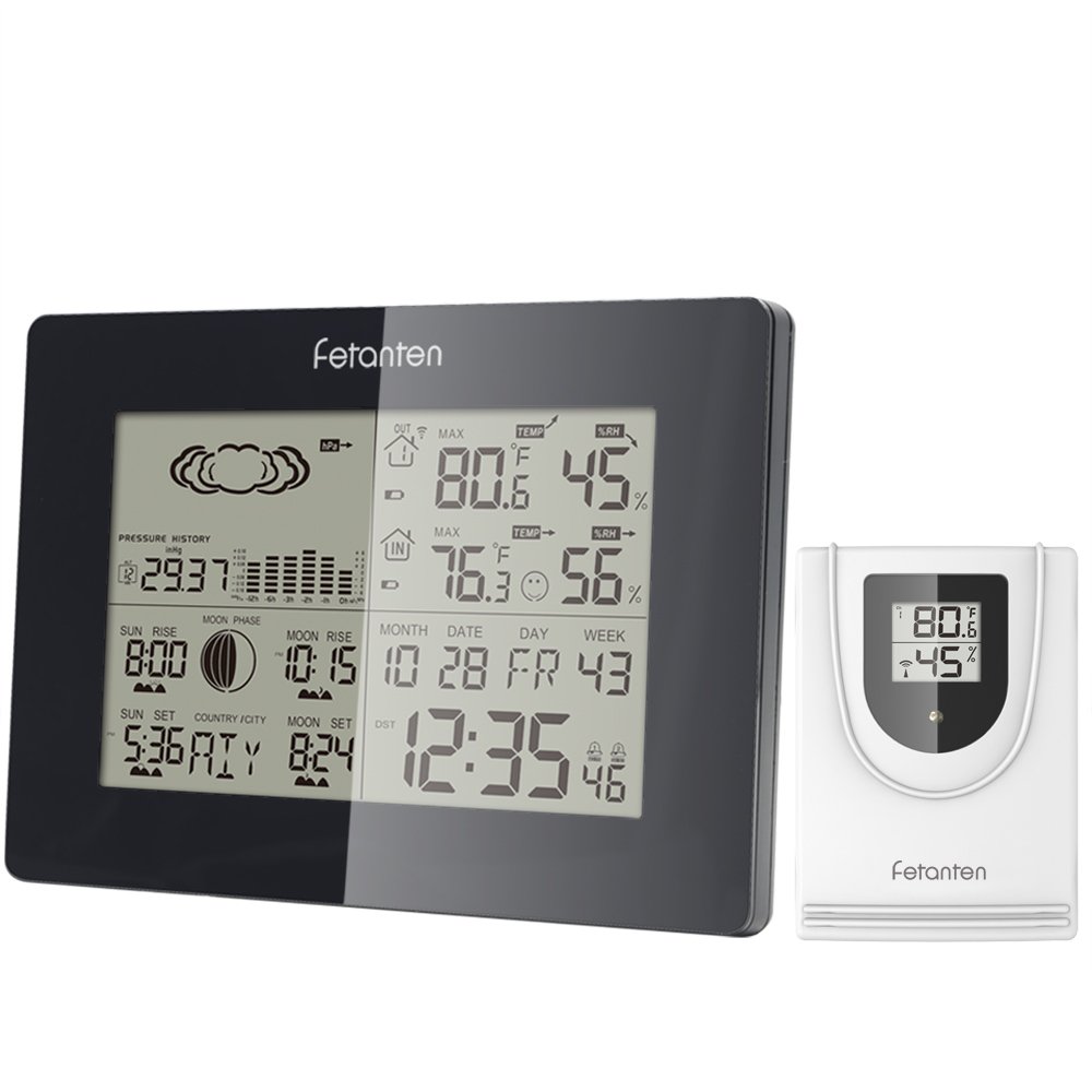Best Clock With Weather Forecast Barometer