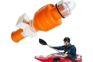Marine emergencys Signal Light - Waterproof LED Distress Beacon, Floating Safety Strobe Lamp | Flashing Lifebuoy Rescue Light