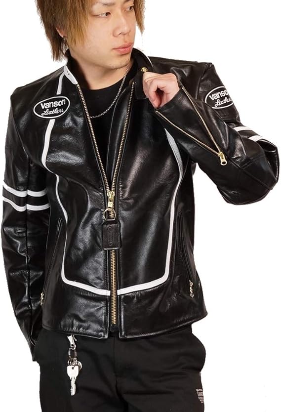 カテナ 崇拝する 体 Vanson 革 ジャン Relax M Jp