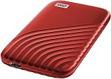 WD My Passport SSD 2TB Portable External SSD 1050MBs Red PC Mac Xbox PS view 8