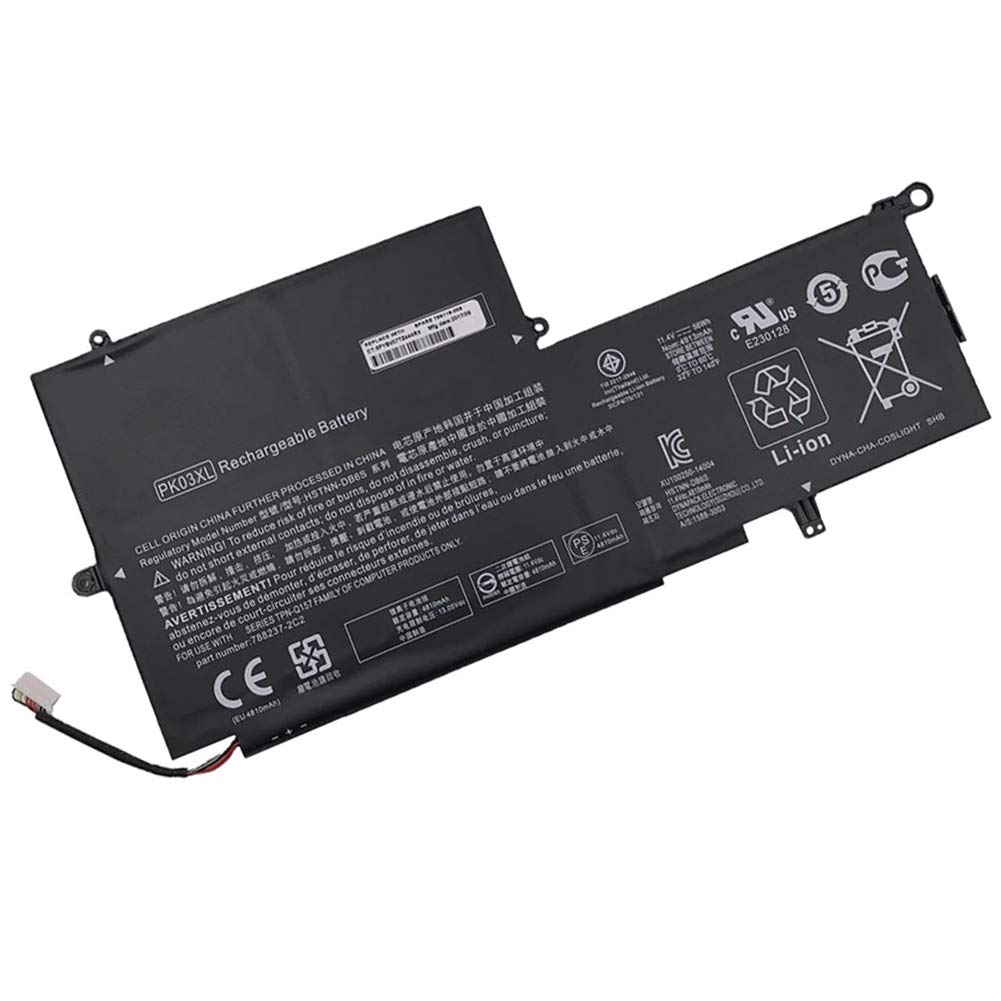 XITAIAN 11.4V 56Wh PK03XL Replacement Laptop Battery for HP Spectre Pro X360 Spectre 13 PK03XL HSTNN-DB6S 6789116-005
