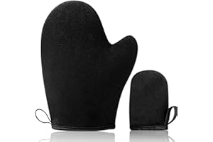 Self Tanning Mitt Applicator Tan Mitt Tanning Mitt Applicator with Thumb and Face Applicator Mitt Washable Reusable Sunless T