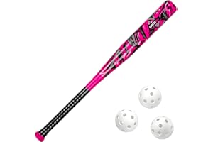 Ortiz34 Bat & Ball Set - Graffiti Plastic Bat & Ball Homerun Set- David Ortiz Backyard Baseball Set for Youth, Kids, Teenagers, Adults