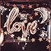 Simona Micah 40 Inch Rose Gold Love Balloons Kit Valentines Day Decorations and Gift for Him or Her Rose Gold Foil Heart Balloons Decorations
