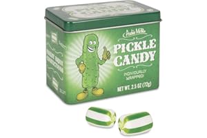 ACCOUTREMENTS Collections Etc Archie McPhee Pickle Candy in Tin