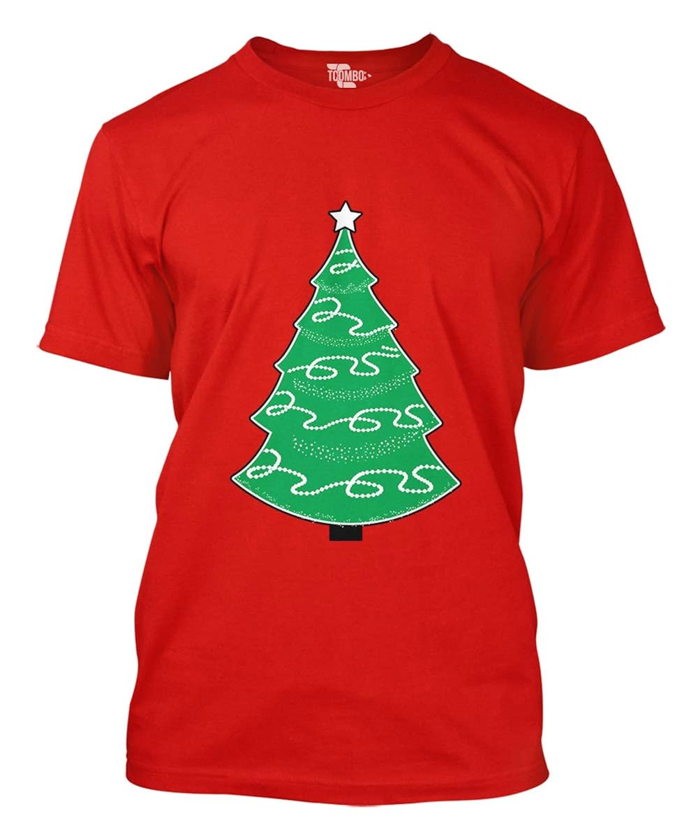 Green Christmas Tree T Shirt 1146 Jznovelty