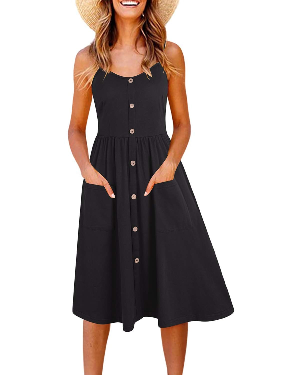 Buy STYLEWORD Women's Long Sleeve Dresses Casual Button Down Midi Dress