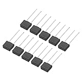 uxcell 50Pcs DIP Mounted Miniature Square Slow Blow
