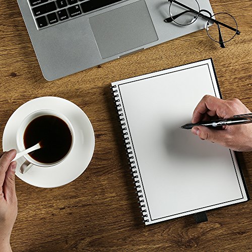 [2018 UPGRADED] Newest Version Elfinbook Everlast Smart Notebook 2.0, Cloud Storage, Evernote Storage, Water-to-Erase, Mind Map, Reusable Notebook, Pilot FriXion pen,100 pages, A5, 5.8 x 8.6-inch - Thumbnail 7