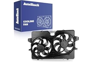AutoShack Radiator Cooling Fan Assembly Replacement for 2008-2012 Ford Escape 2008-2011 Mercury Mariner 1-PC