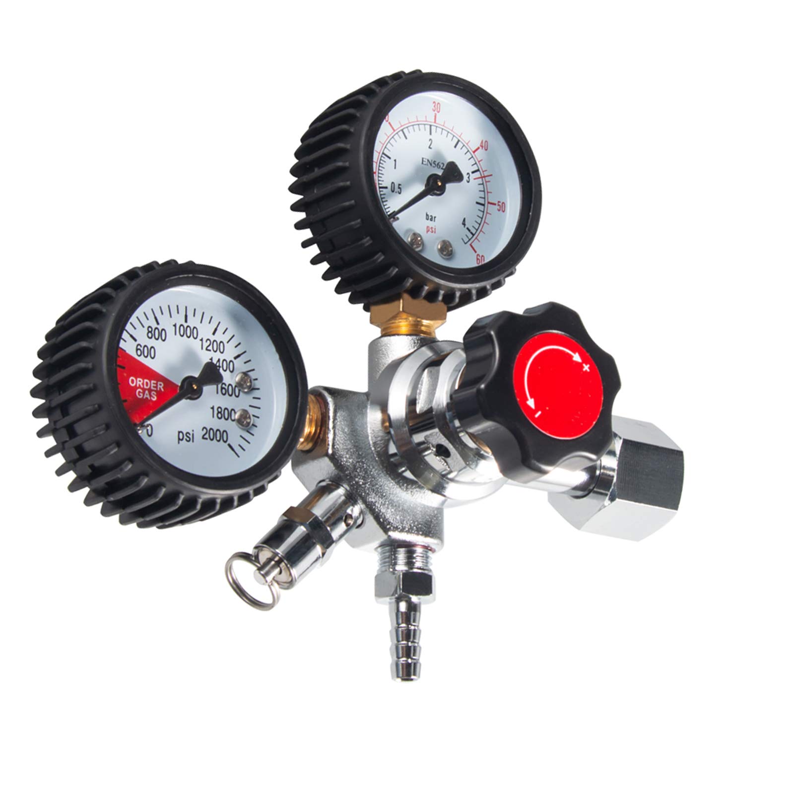 PERA Beer Keg Regulator CO2 Regulator W21.8 EU for Draft Beer Homebrew