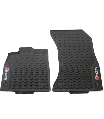 Amazon.com: Audi 4K1061501A041 Rubber Floor Mats Front 2 x Rubber
