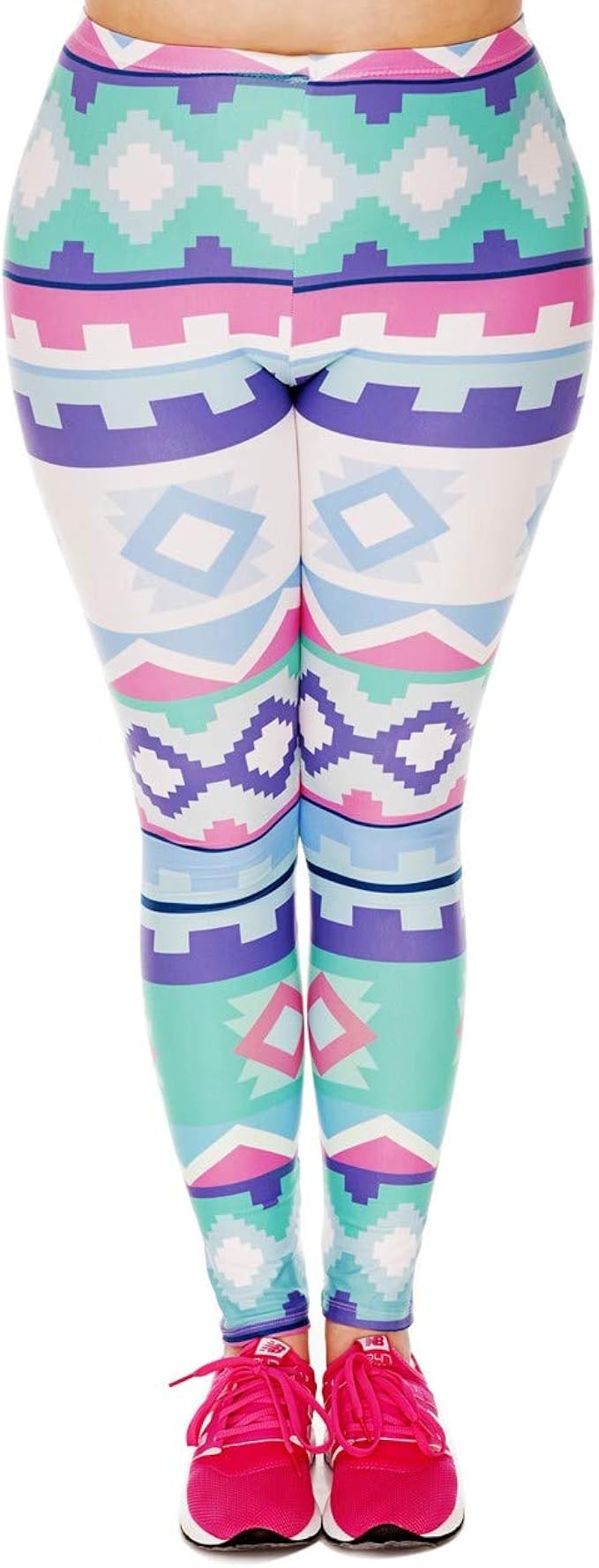 Amazon Chic Diary レギンス 柄 ヨガ スポーツ フィットネス ストレッチレギンス ランニング トレーニング ダンス ヨガレギンス パンツ レディース ファッション 11柄 幾何 曼陀羅 花柄 葉 豹柄 ｌサイズ グリーン幾何 パンツ 通販