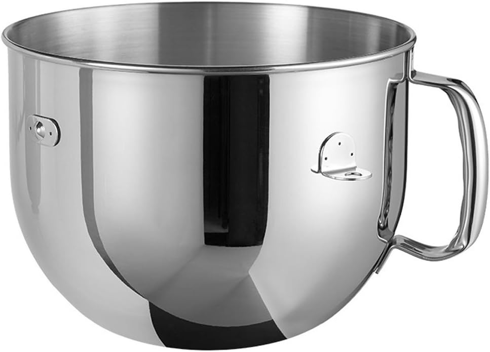 Kitchenaid 5KR7SB Bowl with Handle for Professional Robot Artisan 6.9 Litres Polished Stainless Steel