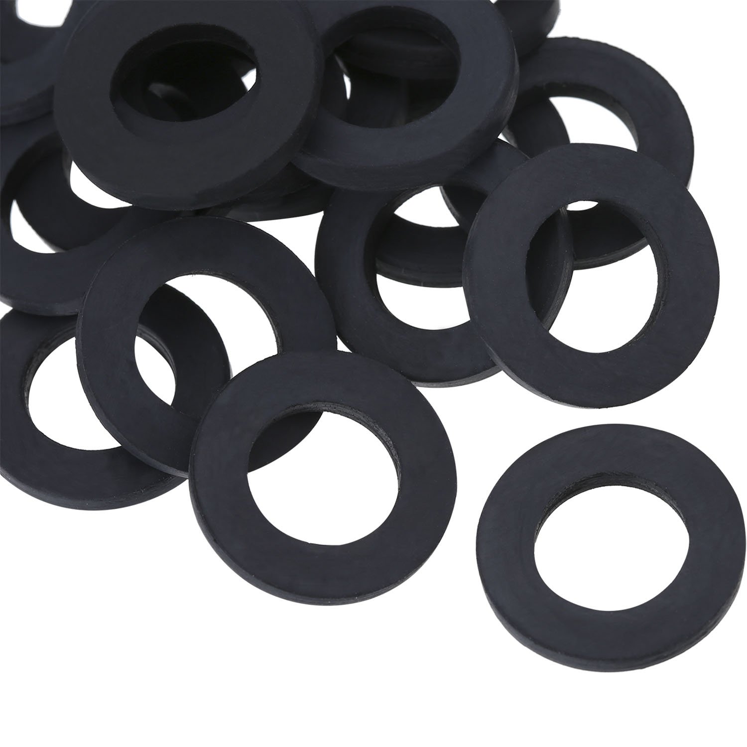 Shower Hose Washers Rubber Washers Seals for 1/2 Inch Shower Head and Hose, 20 Pack