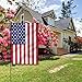 Anley Double Sided Premium Garden Flag, US National Garden Flag - American United States July 4th Independence Day Patriotic Decorative Yard Flags - Weather Resistant & Double Stitched - 18 x 12.5 Inch