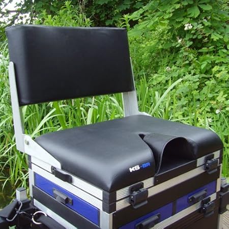 fishing seat box with backrest