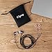 Earbuds,E&jing Earphones In Ear Wired Headphones 3.5mm Jack Stereo Noise Cancelling Headphones with In-line Mic and Remote Control(Black)