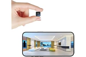 LMQPT Mini Camera Home Wireless Security Cam Indoor HD Camera Small Smart WiFi House Portable Cameras Tiny House Nanny Body Cam Battery Life Powered with Motion Detection and Clear Night Vision Baby Monitor