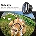 PLAY X STORE Camera Lens Kit For cell phone - 3 in 1 Universal Clip-on Lens, Fish Eye Lens, Macro And Wide Angle Lens(Black)