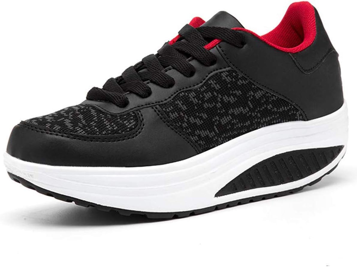 Womens Walking Platform Shoes Ladies Fitness Orthopedics Wedge Sneakers