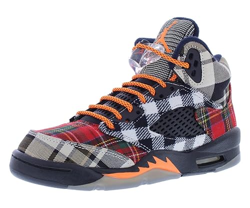 NIKE Air Jordan Retro Plaid Big Kids Shoes in Kuwait