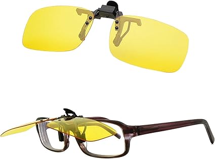 clip on polarized night driving glasses