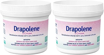 Drapolene Cream 350g x 2 Tubes For Sore Skin From Incontinence
