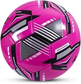 Hy-Pro Reflex 2.0 Football Size 5 Pink - Training & Match Ball PVC 30-Panel view 5