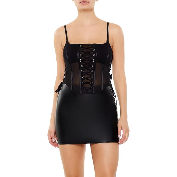 Amazon.com: Forever 21 Women's Velour Bodycon Cami Mini Dress Black X-Small  : Clothing, Shoes & Jewelry