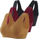 Topwhere Women's Cotton Wireless Sleep Bra for Nursing and Maternity