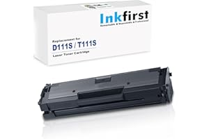 Inkfirst Compatible Toner Cartridge Compatible with Samsung D111S (MLT-D111S) D111S Black Xpress M2070 M2070F M2070FW M2070W 