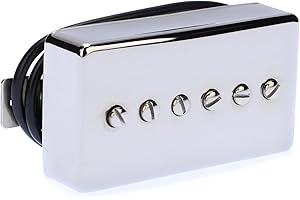 Seymour Duncan Phat Cat Silencer P-90 Neck Pickup – Humbucker-Size, Nickel, Noise-Free