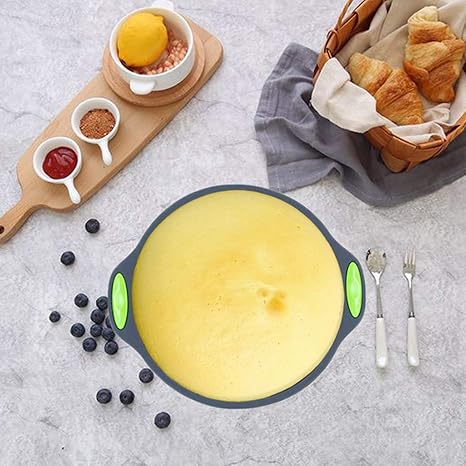 UNWSTYU Molde Redondo de Silicona de Grado alimenticio, 23 cm, no ...