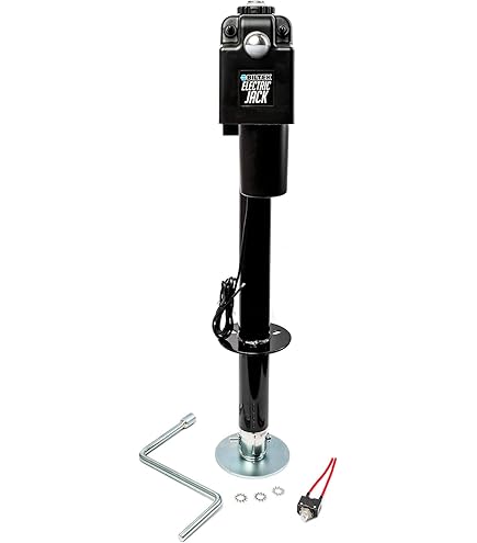 Bastion Distribution Power Tongue Jack, 3500 Lb. Heavy Duty - View #10