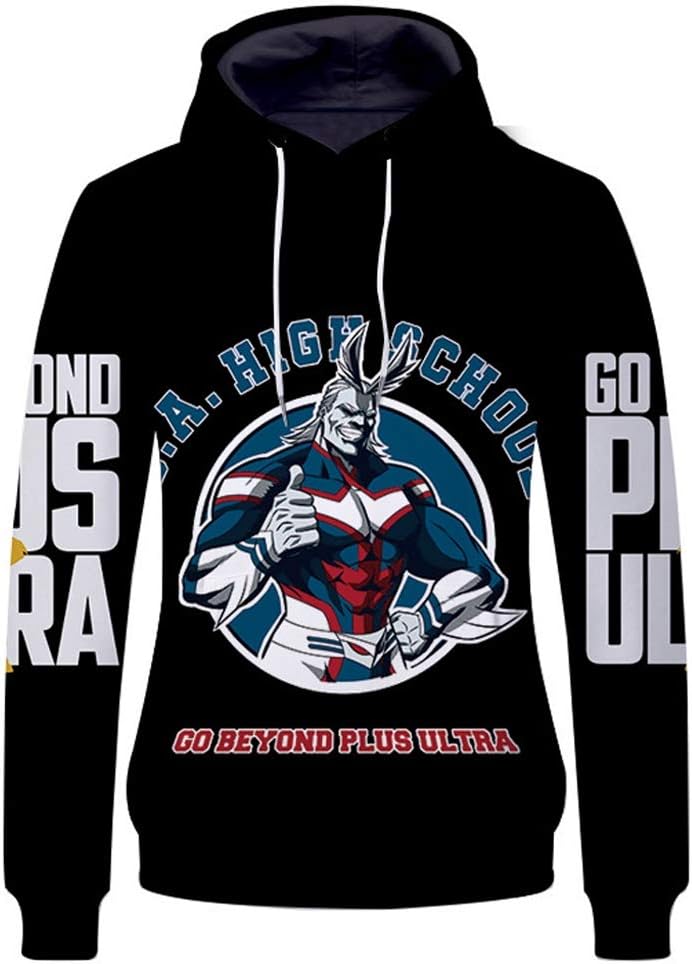 DUNHAO COS Boku No Hero Academia My Hero Academia Cosplay Tee Hoodie Sweatshirt