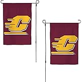Desert Cactus Central Michigan University CMU Garden Flag – 19 x 12 inch Central Michigan Chippewas Banner, For Outdoor Display and Events (Design A)