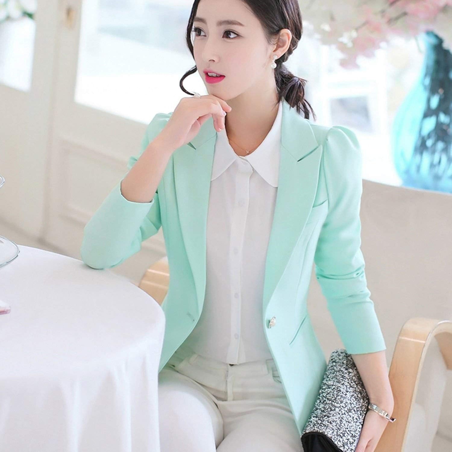 Slim Fit Women Formal Jackets Office 