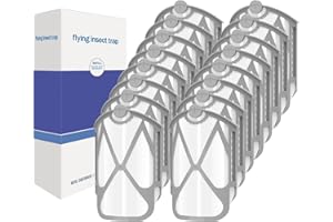 YISSVIC 16 Pack Refill Cartridge Kit Compatible with ZEVO Plug-in Light M364 and Max, Flying Insect Trap Refill Cartridges Replacement 100% Fit (16Pcs)