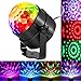 DJ light Sound Activated Party Lights Disco Ball - KINGSO Strobe Club lights Effect Magic Mini Led Stage Lights For Christmas Home KTV Xmas Wedding Show Pub - RGB 3W 7Color