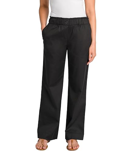 briggs ladies dress pants Women's Linen Blend Pant, Grey/White Stripe, Large at Amazon Women's Clothing store Wiggle