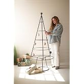 KALALOU Large Metal Christmas Tree
