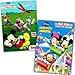 Mickey Mouse Clubhouse Coloring Book Set (2 Books - Mickey Mouse and Minnie Mouse)