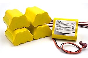 YUTSUJO (5-Pack) 6V AA Ni-CD Battery Pack Replacement for Sure-Lite 026-149, SL026-149, S/L 026-149, ANIC1204, Energizer 41B020AF17201，Dantona CUSTOM-55 Emergency Lighting