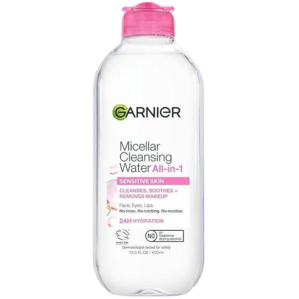 GARNIER MICELLAR WATER, HYDRATING FACIAL CLEANSER & MAKEUP...