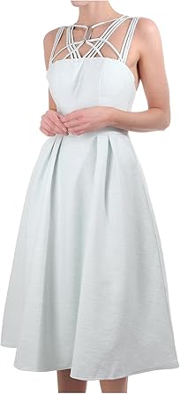 full skirt midi dress