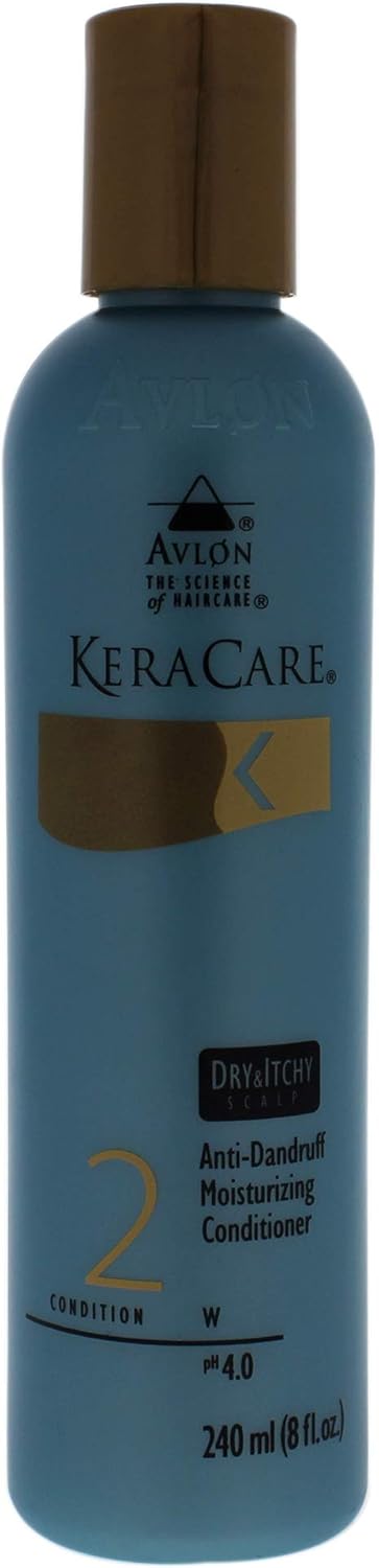 Avlon KeraCare Dry Itchy Scalp Anti-Dandruff Moisturizing Conditioner For Unisex 8 oz Conditioner, 226.8 g (Pack of 1)