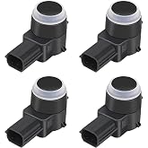 SHINEHOME 4 PCS PDC Parking Assist Sensor for Dodge Ram 1500 2500 3500 | Dodge Journey, Durango, Jeep Commander, Liberty, Grand Cherokee - Replace 1EW63TZZAA - Reverse Backup Parking Sensor